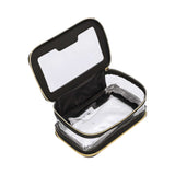 Mosafer Women's Nude Collection Black Toiletry Polyester 23X9X14cm
