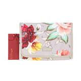 Mosafer Women's Seasonal Collection Grey Floral Hanging Toiletry 25X20X6cm