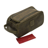 Mosafer Men's Seasonal Collection Olive Toiletry Bag, Size: 29X17X5cm
