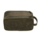 Mosafer Men's Seasonal Collection Olive Toiletry Bag, Size: 29X17X5cm