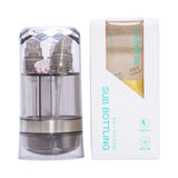 Mosafer Etravel Grey Cosmetic Bottle, Size : 7.3X7.3X15cm/265G/0.8L