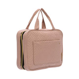 Mosafer Women's Aurora Polyester Pink Wash Bag, Size :  27X20X8cm