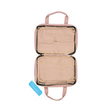 Mosafer Women's Aurora Polyester Pink Wash Bag, Size :  27X20X8cm