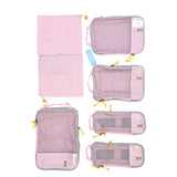 Mosafer Bag-smart Polyester Pink Packing Cubes, Size: 33.4X23.4X4.5cm