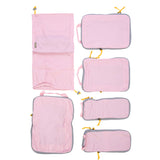 Mosafer Bag-smart Polyester Pink Packing Cubes, Size: 33.4X23.4X4.5cm