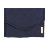 Mosafer Bag-smart Polyester Blue Peri Folding Jewelry Roll, Size: 23X15X1.5cm