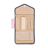 Mosafer Bag-smart Polyester Blue Peri Folding Jewelry Roll, Size: 23X15X1.5cm