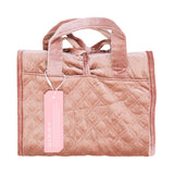 Mosafer Polyster Pink Jewelry Organizer Bag, Size : 25X20X4cm