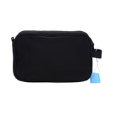 Mosafer Women's Polyester Black Cosmetic Bag, Size : 25X14X15cm