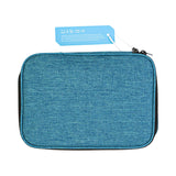 Mosafer Polyester Blue Electronics Organizer Bag, Size : 23.8X17X3.5cm
