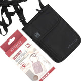 Mosafer Black Security Neck Rfid-Pouch