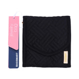 Mosafer Women's Polyester Black Jewelry Organizer, Size : 4X15.5X2.5