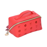Mosafer Women's Dahlia Coral Pink Cosmetic Bag