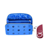 Mosafer Women's Dahlia Blue Cosmetic Bag
