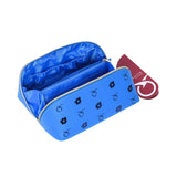 Mosafer Women's Dahlia Blue Cosmetic Bag