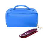 Mosafer Women's Dahlia Blue Cosmetic Bag