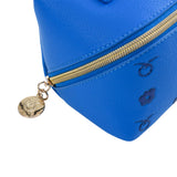 Mosafer Women's Dahlia Blue Cosmetic Bag