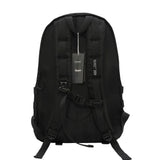 Mosafer Bag-smart Nylon Black Backpack, Size: 32X12X46cm