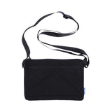 Mosafer Bag-smart Polyester Black Sling Bag, Size : 24.8X17.5cm