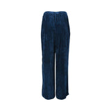 Sfizio Women's Velvet Lavic Blue Trouser