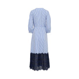 Sfizio Women's Tick Blue Dress