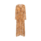 Sfizio Women's Shell Print Long Dress