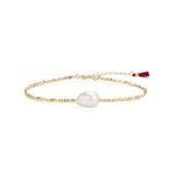 Bracelet Dasha Vermeil Pearl on Sterling Silver
