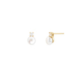 Shashi Baby Bliss Earring Vermeil on Sterling Silver