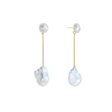 Shashi Petunia Pearl Earring Pearl