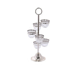 Select Home Mirra Set of Gahwa Cup and Stand