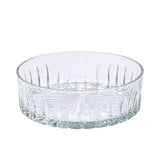 Select Home Silver Olive Splayed Cut Glass Case