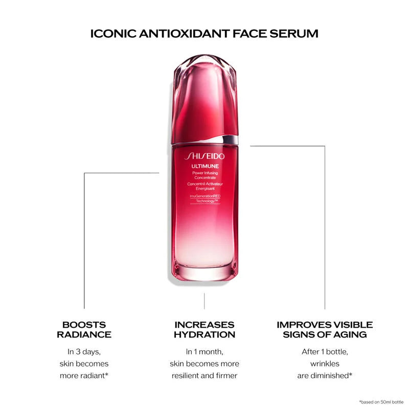 Shiseido Ultimune Power Infusing Serum 75ml | Beauty | Beauty Selfcare | Beauty Selfcare Skincare | new-season-2025 | Selfcare | Serum | Serum and Facial Treatment | Serums Shiseido Ultimune Power Infusing Serum 75ml | Beauty | Beauty Selfcare | Beauty Selfcare Skincare | new-season-2025 | Selfcare | Serum | Serum and Facial Treatment | Serums