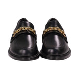 Schutz Women's Black Moccasin