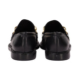 Schutz Women's Black Moccasin