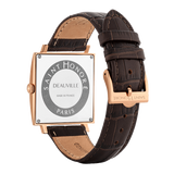 Saint Honore Carree Men's Brown Dial Brown Leather Starp Watch