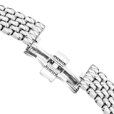 Saint Honore Gala Women's White MOP Silver Diamond Watch