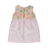 Simonetta Girl's Sleeveless Pleated Dress - Colorful Abstract Paint Stroke Print