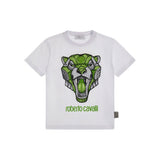 Roberto Cavalli Kids Boy's White T-Shirt