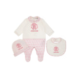 Roberto Cavalli Kids New Born Sleepsuit Set