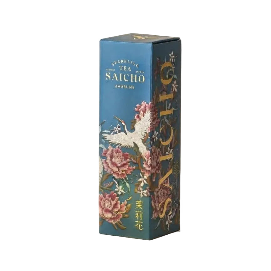 Saicho Jasmine Sparkling Green Tea 750ml GIFT BOX