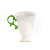 كوب سيليتي بورسلين أخضر 10x11.5 سم