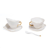 Seletti Tea Set Meltdown With 2 Teacup+2 Saucer+2 Teaspoon In Porcelain