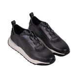 Santoni Men's DUPE Sneaker with Contrast Sole