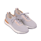 Santoni Men's Logo combined sneaker