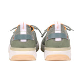 Santoni Men's Drowse Sneaker with Contrast Sole