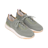 Santoni Men's Drowse Sneaker with Contrast Sole