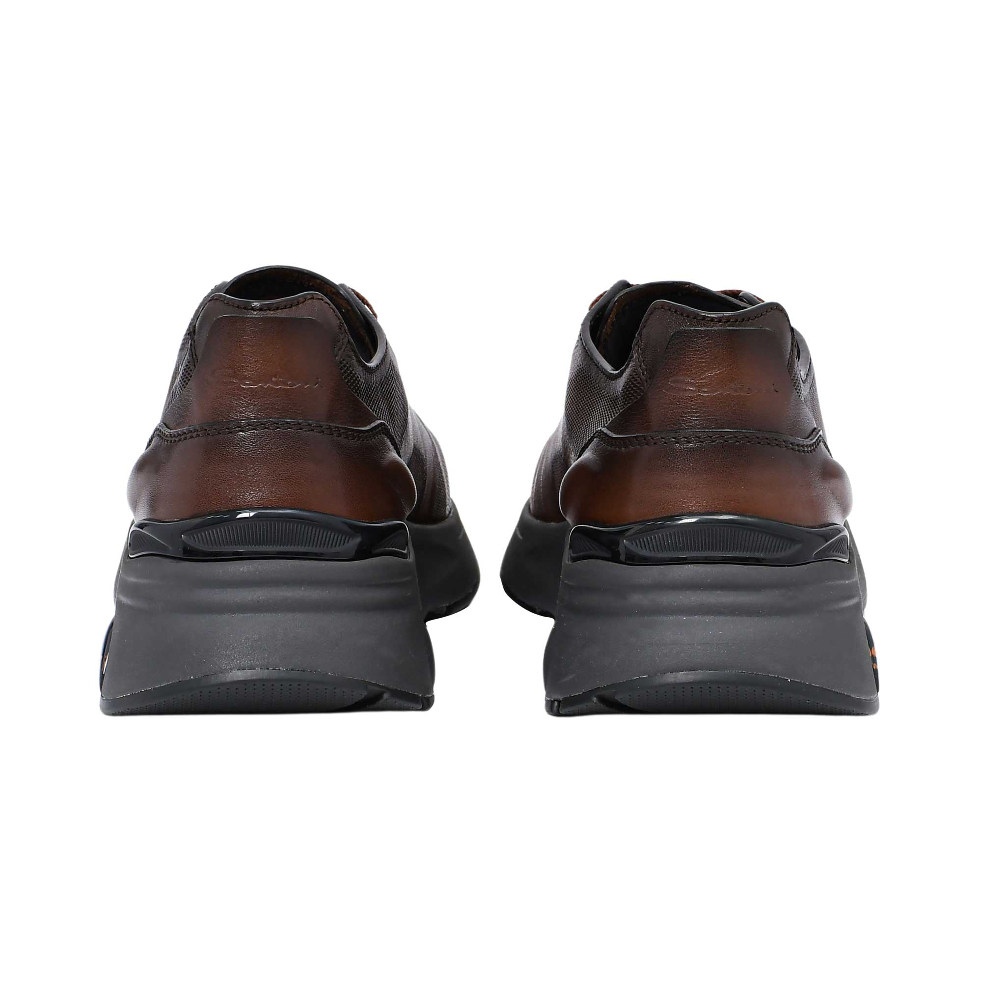 Santoni Men's Leather Dark Brown Sneaker | All Shoes | GCC | Men | Men Sneaker | Mens | Sneaker | Sneakers Santoni Men's Leather Dark Brown Sneaker | All Shoes | GCC | Men | Men Sneaker | Mens | Sneaker | Sneakers