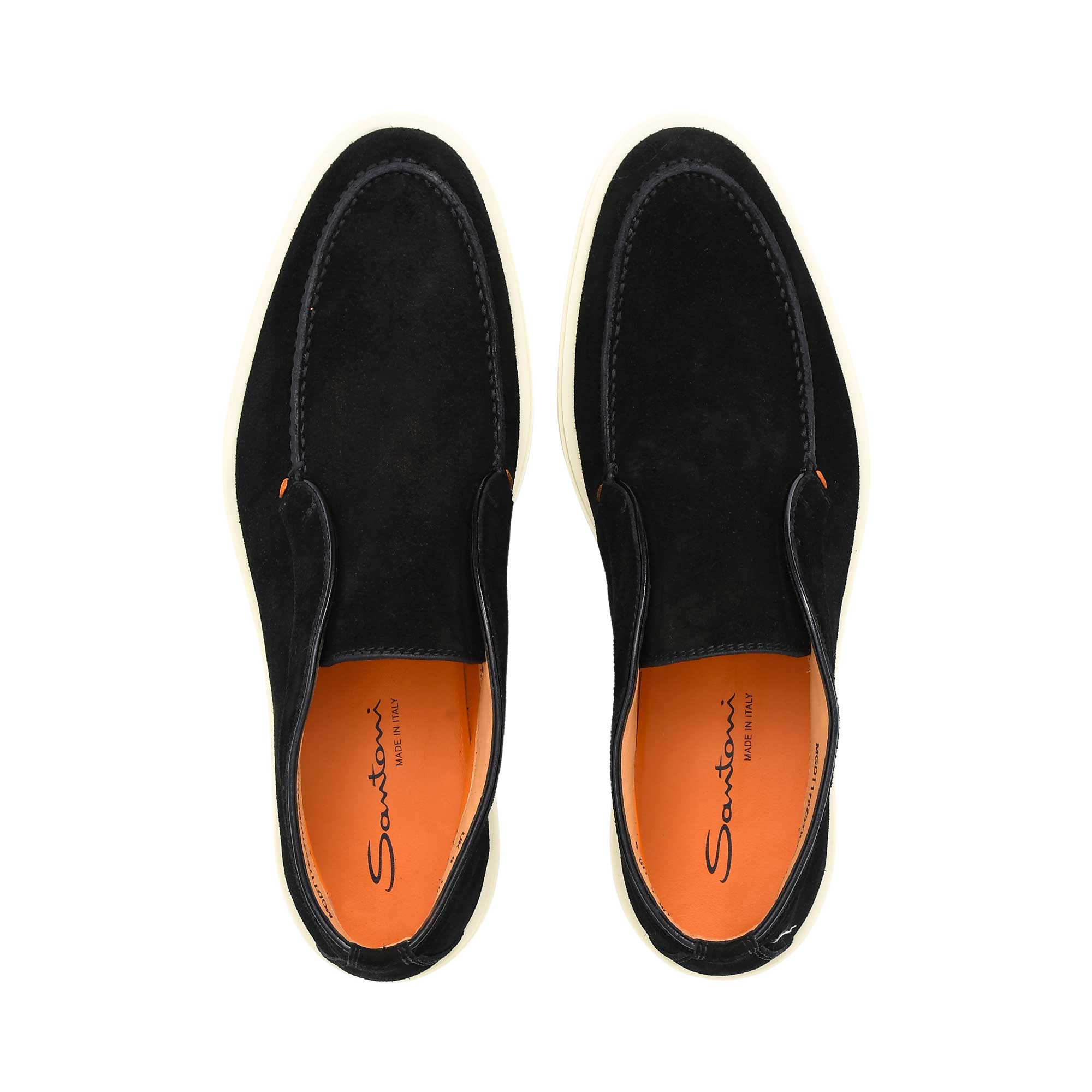 Santoni Men's Black & Orange Loafer | All Shoes | GCC | Loafer | Loafers | Men | Mens Santoni Men's Black & Orange Loafer | All Shoes | GCC | Loafer | Loafers | Men | Mens