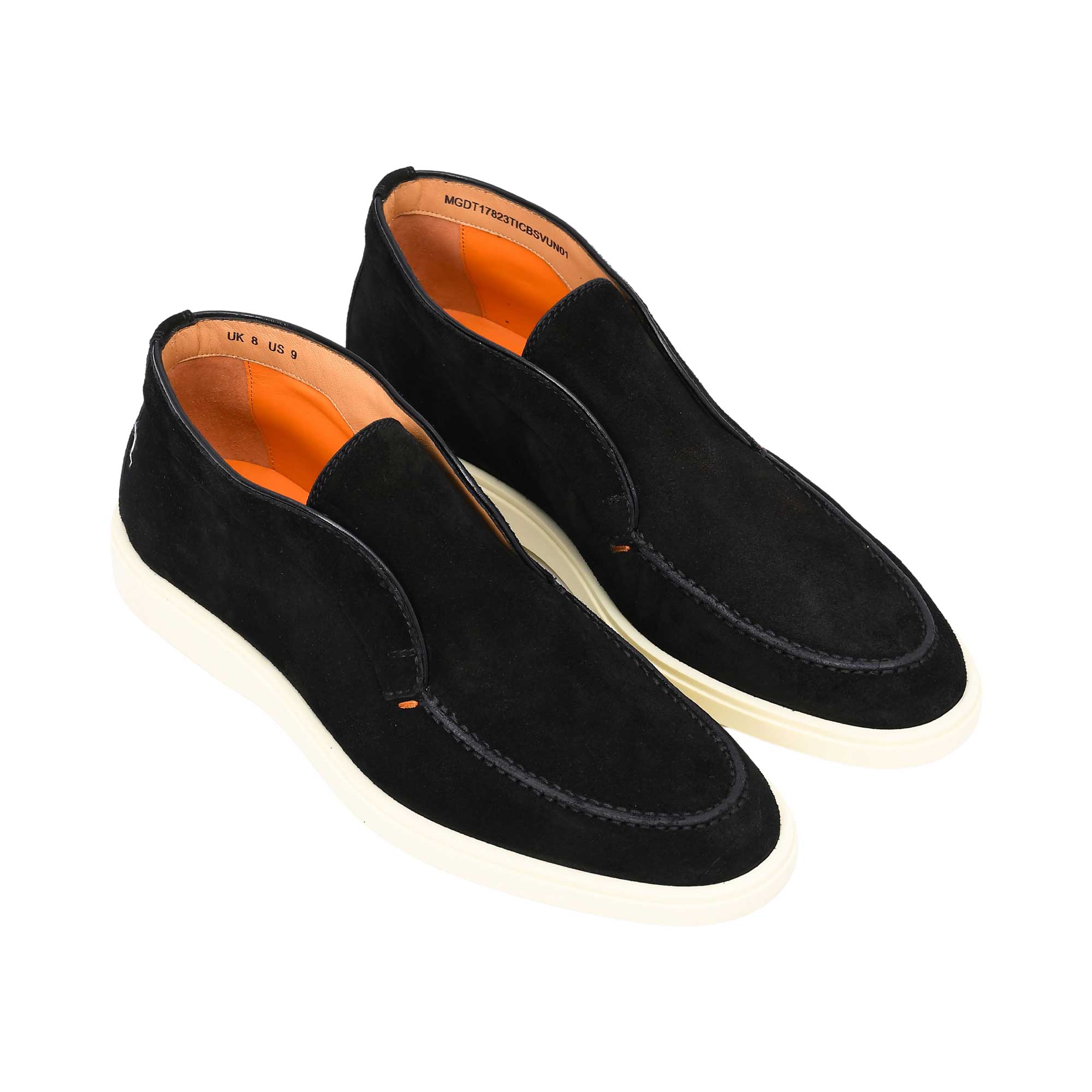 Santoni Men's Black & Orange Loafer | All Shoes | GCC | Loafer | Loafers | Men | Mens Santoni Men's Black & Orange Loafer | All Shoes | GCC | Loafer | Loafers | Men | Mens