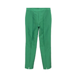 Simona Corsellini Women's Green Trouser